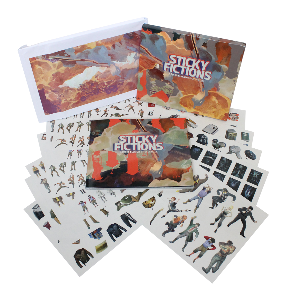 STICKY FICTIONS A DISCO ELYSIUM STICKERBOOK Disco Elysium US