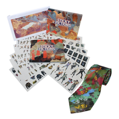 STICKY FICTIONS: A DISCO ELYSIUM STICKERBOOK + HORRIFIC NECKTIE