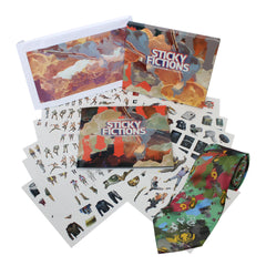 STICKY FICTIONS: A DISCO ELYSIUM STICKERBOOK + HORRIFIC NECKTIE