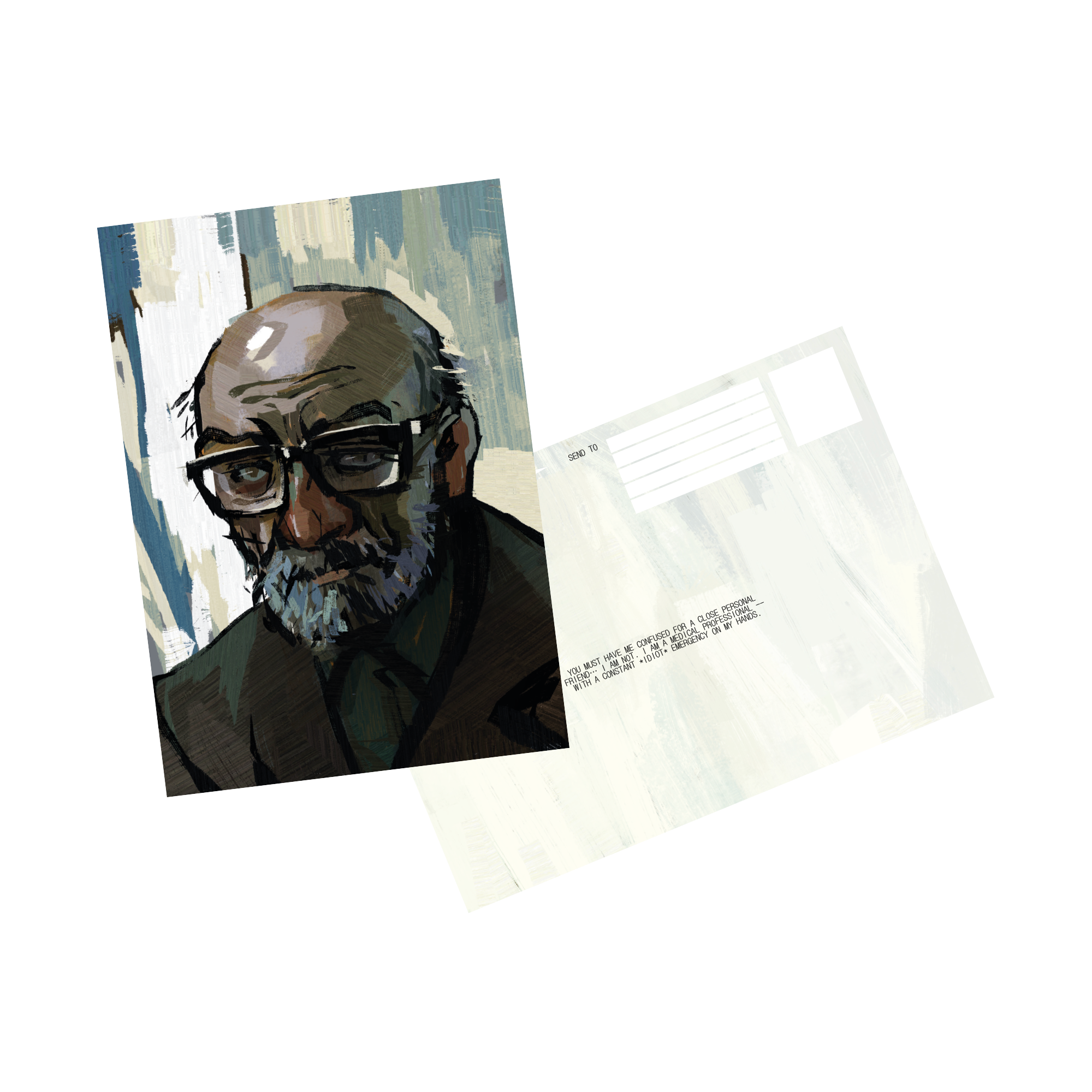 RCM POSTCARD PACK Disco Elysium US